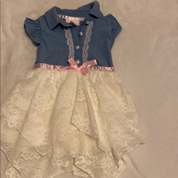 Little Lass Other - Baby Girl Dress - Size 18 month